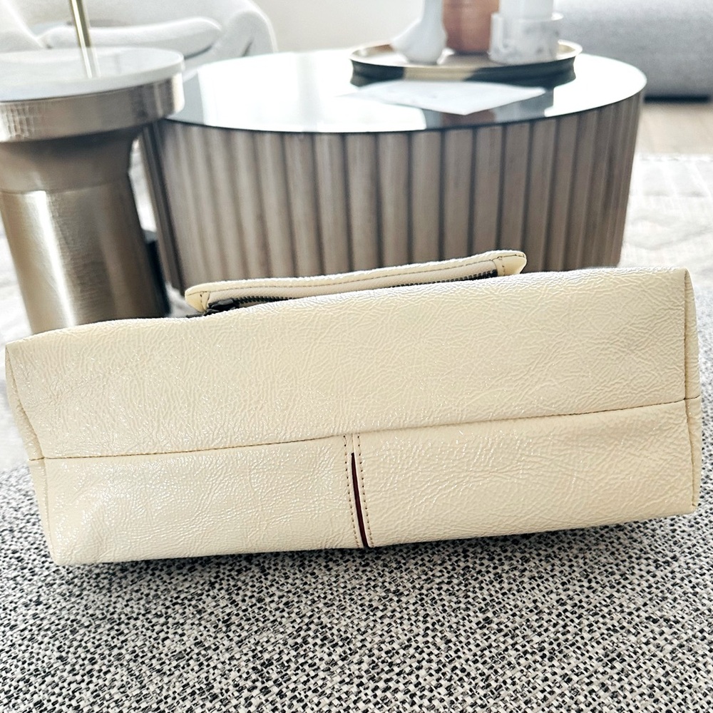 🆕✨ HAMMITT VIP Baguette Alabaster Glaze Patent Leather Shoulder Crossbody Bag - Picture 7 of 11